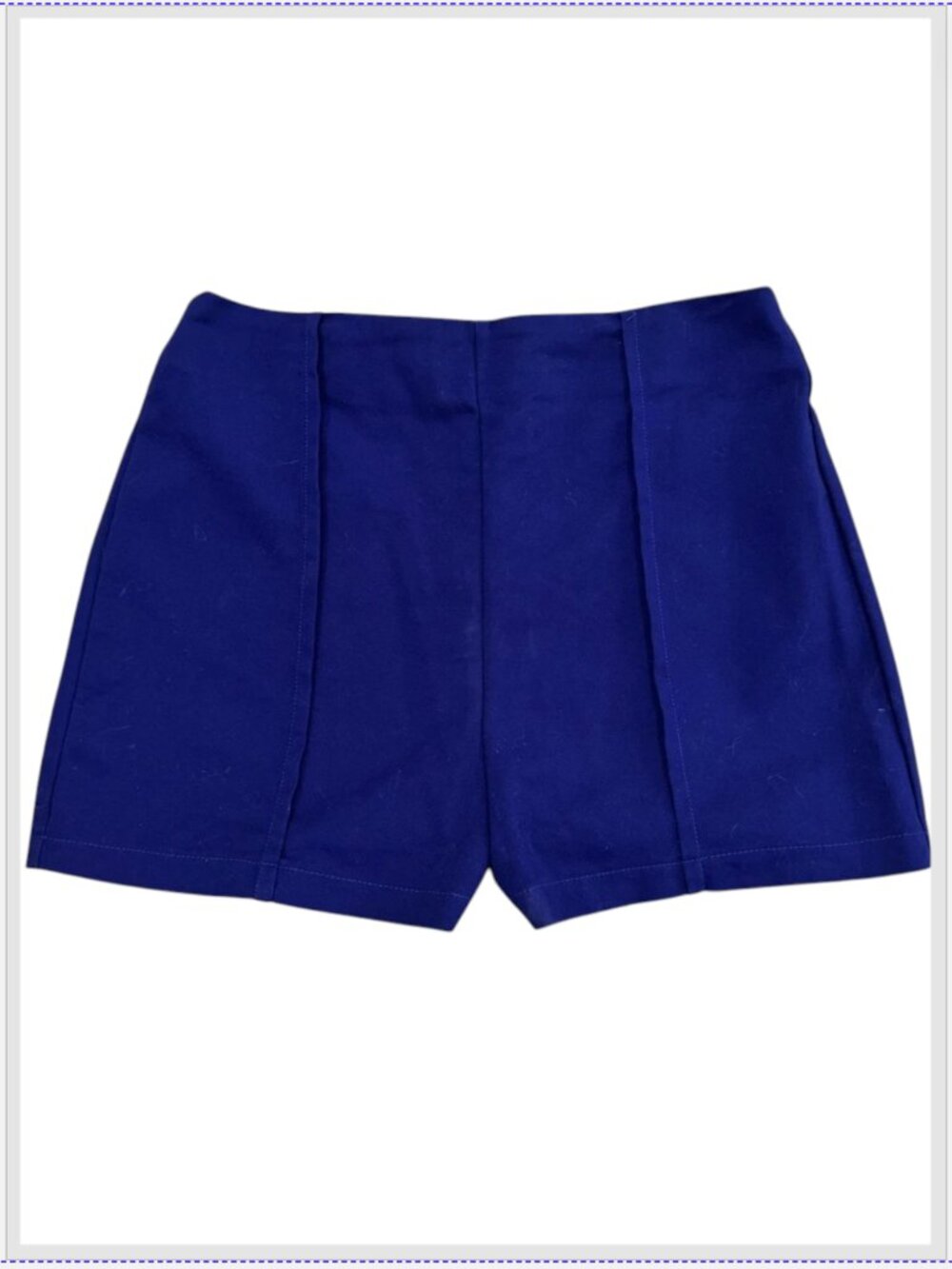 Henrigirl Blue High-Waisted Stretch Shorts S